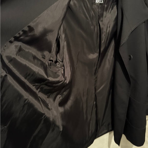 Cinzia Rocca Black Womens Jacket large - Picture 9 of 9